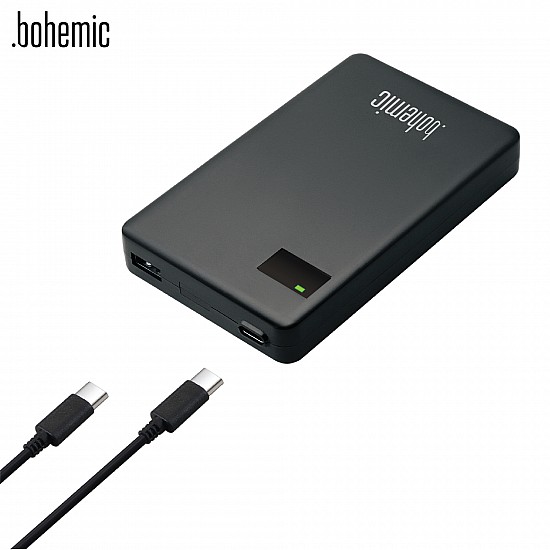 Bohemic BOH7382: Ultraslanke laptop- en tabletoplader van 60 W