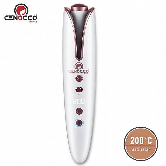 Cenocco Beauty CC-9094: Draadloze Oplaadbare Automatische Krultang