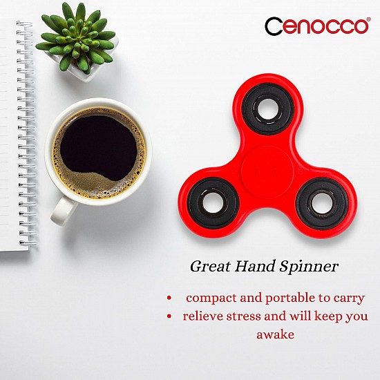 Cenocco Set van 6 Sensory Fidget Spinner Speelgoed