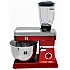 Herzberg HG-5065: 2 in 1 6,5L Standmixer en 1,7 Blender - 1200W Rood