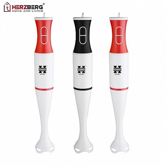 Herzberg HG-5058: Staafmixer Rood