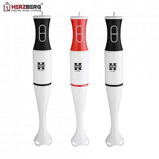 Herzberg HG-5058: Staafmixer Rood