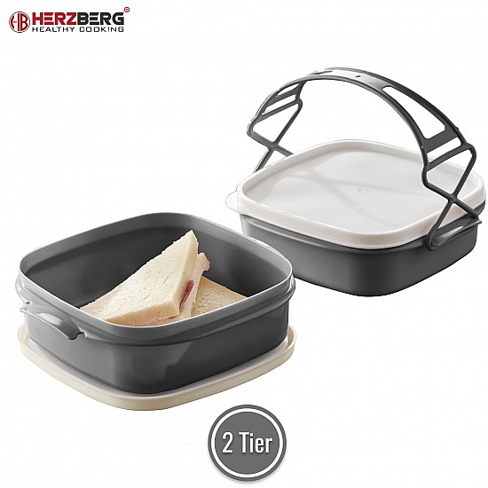 Herzberg 2-Laags Tetra Lunchbox