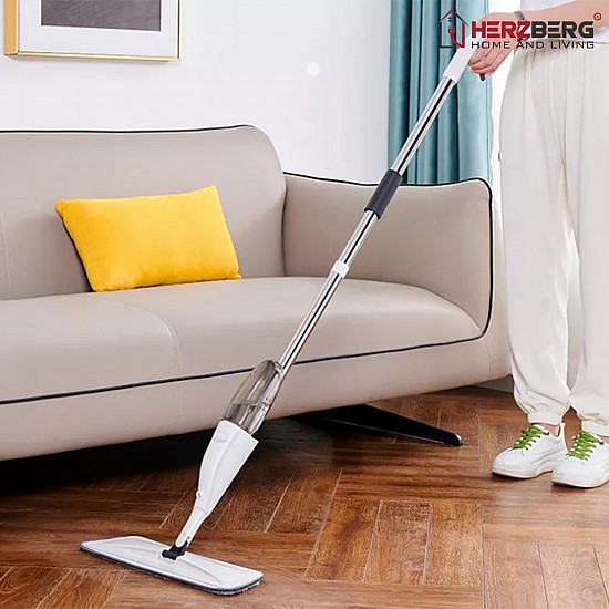 Herzberg HG-8115: Vloermop met watersproeier